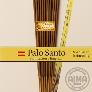 PALO SANTO ORIENTE ESPIRITUAL  PRIMER PLANO CON LOGO